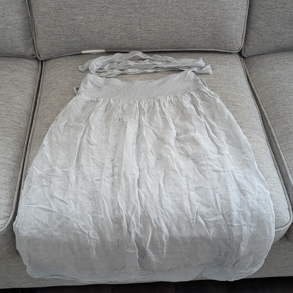 M&M'S Light Gray A-Line Skirt